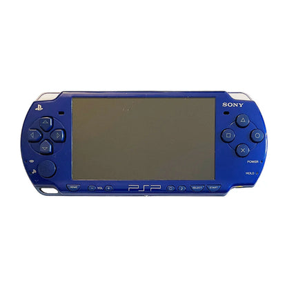 PSP 2001 BLUE + CASE + 1GB MEMORY STICK + 5 GAMES
