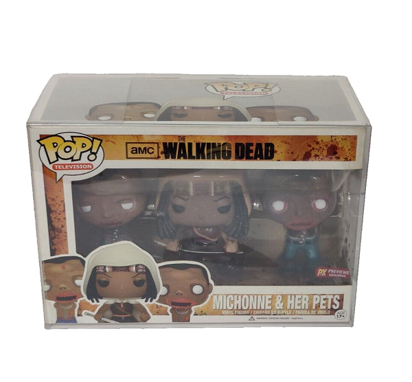 POP THE WALKING DEAD MICHONNE & HER PETS (usagé)
