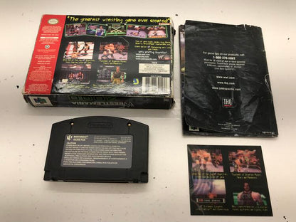 WWF WRESTLEMANIA 2000 (COMPLETE IN BOX + CARD) (usagé)
