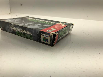 WWF WRESTLEMANIA 2000 (COMPLETE IN BOX + CARD) (usagé)