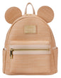 LOUNGEFLY DISNEY MICKEY STRAW COSPLAY MINI BACKPACK (usagé)