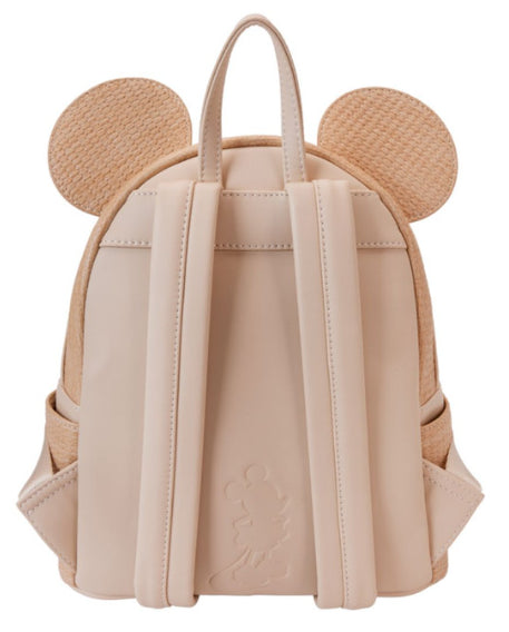 LOUNGEFLY DISNEY MICKEY STRAW COSPLAY MINI BACKPACK