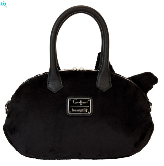 LOUNGEFLY CORALINE CAT CROSSBODY BAG (usagé)