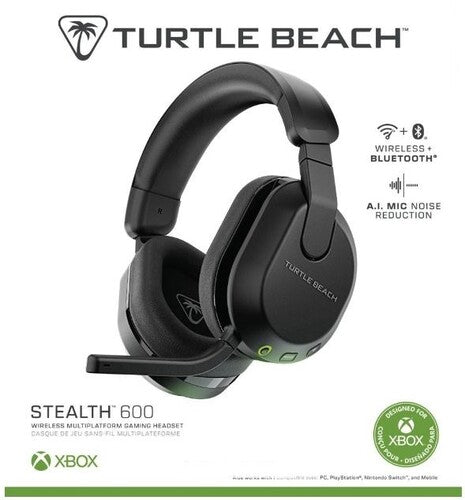 HEADSET TURTLE BEACH EAR FORCE STEALTH 600 GEN 3 USB BLACK (XBOX SERIES / XBOX ONE / PS5 / PS4 / PC / MOBILE) (usagé)