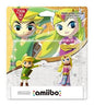 AMIIBO TOON LINK & ZELDA 2 PACK (ZELDA WIND WAKER) (usagé)