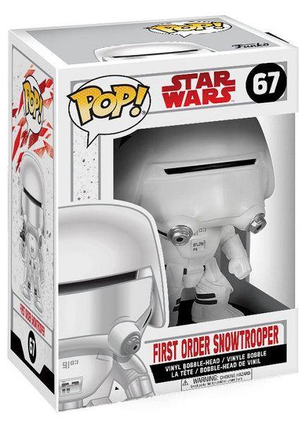 POP STAR WARS FIRST ORDER SNOWTROOPER 67 (usagé)