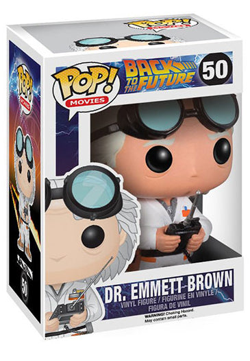  POP BACK TO THE FUTURE DR. EMMETT BROWN 50