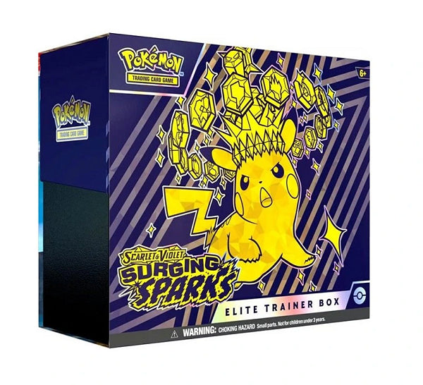 SCARLET & VIOLET SURGING SPARKS (ETB) (POKEMON) (usagé)