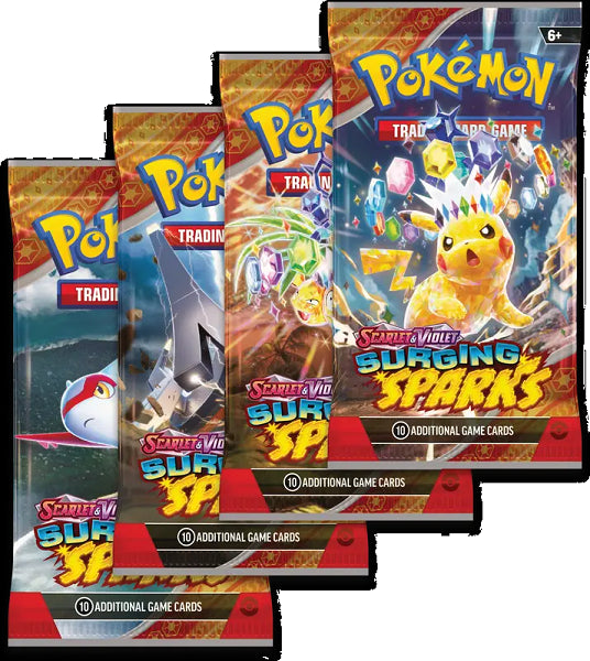 SCARLET & VIOLET SURGING SPARKS (BOOSTER PACK) (POKEMON) (usagé)