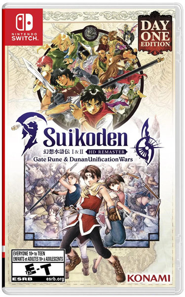 SUIKODEN I & II HD REMASTERED (usagé)