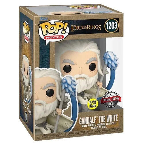 POP THE LORD OF THE RINGS GANDALF THE WHITE 1203 (GLOWS IN THE DARK)