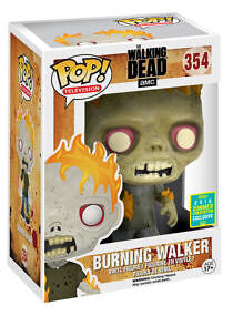 POP THE WALKING DEAD BURNING WALKER 354 (usagé)