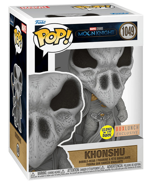 POP MOON KNIGHT KHONSHU GLOWS IN THE DARK (usagé)