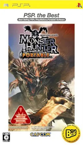 MONSTER HUNTER PORTABLE PSP THE BEST JAP EDITION (COMPLETE IN BOX) (usagé)