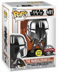 POP STAR WARS THE MANDALORIAN WITH DARKSABER 491 (SPECIAL EDITION) (usagé)