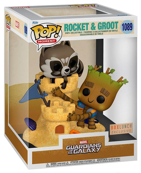 POP GUARDIANS OF THE GALAXY MOMENT ROCKET & GROOT 1089 (usagé)