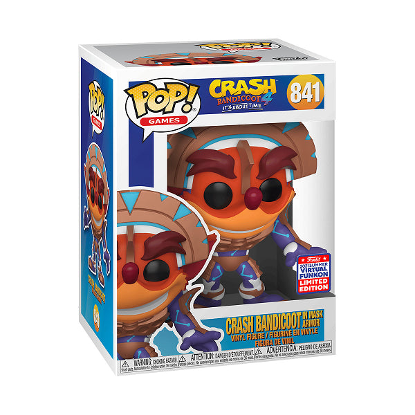 POP CRASH BANDICOOT 4 CRASH BANDICOOT IN A MASK ARMOR 841