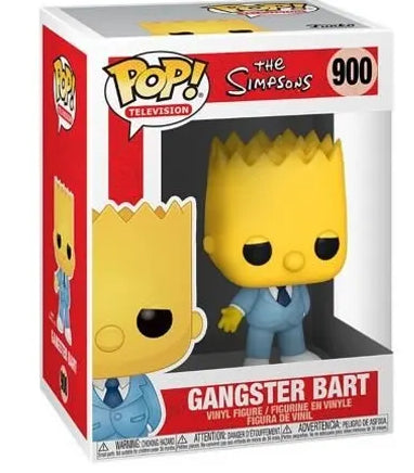 POP THE SIMPSONS GANGSTER BART 900 (usagé)