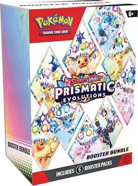 SCARLET & VIOLET PRISMATIC EVOLUTIONS (BOOSTER BUNDLE) (POKEMON) (usagé)