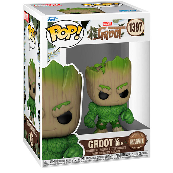 POP WE ARE GROOT GROOT AS HULK 1397 (usagé)