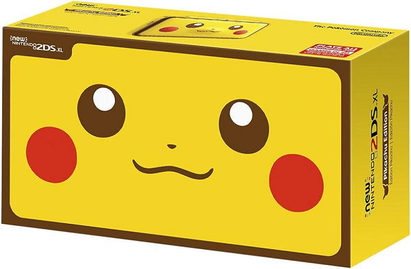 NEW NINTENDO 2DS XL PIKACHU EDITION (WITH BOX)
