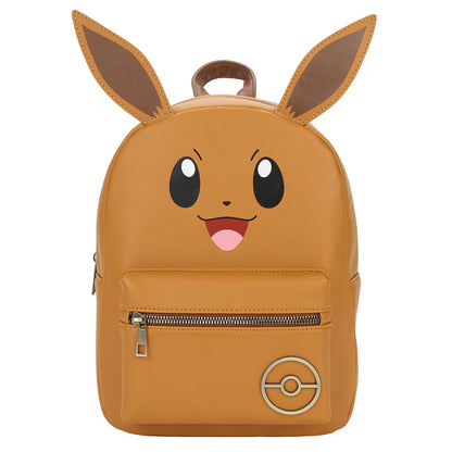 BIOWORLD POKEMON EEVEE BIG FACE SCREENPRINT BACKPACK