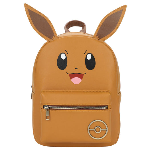 BIOWORLD POKEMON EEVEE BIG FACE SCREENPRINT BACKPACK