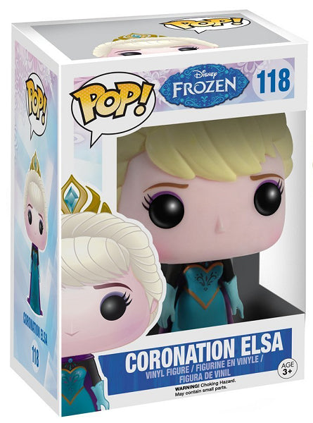 POP FROZEN CORONATION ELSA 118 (usagé)