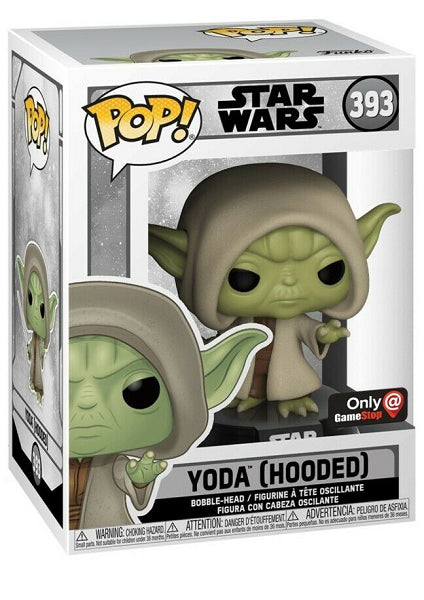 POP STAR WARS YODA (HOODED) 393 (usagé)