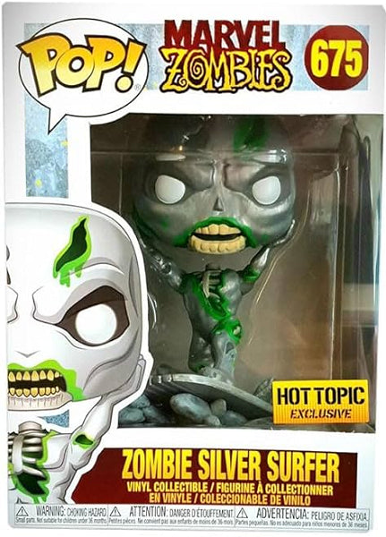 POP MARVEL ZOMBIES ZOMBIE SILVER SURFER 675