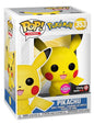 POP POKEMON PIKACHU FLOCKED 353