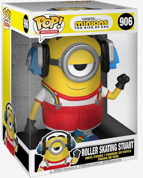 POP MINIONS THE RISE OF GRU ROLLER SKATING STUART 906 (usagé)