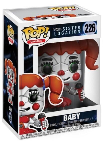 POP FIVE NIGHTS AT FREDDY'S SISTER LOCATION BABY 226 (usagé)
