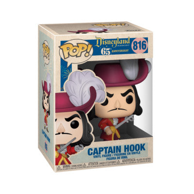 POP DISNEYLAND 65TH ANNIVERSARY CAPTAIN HOOK 816