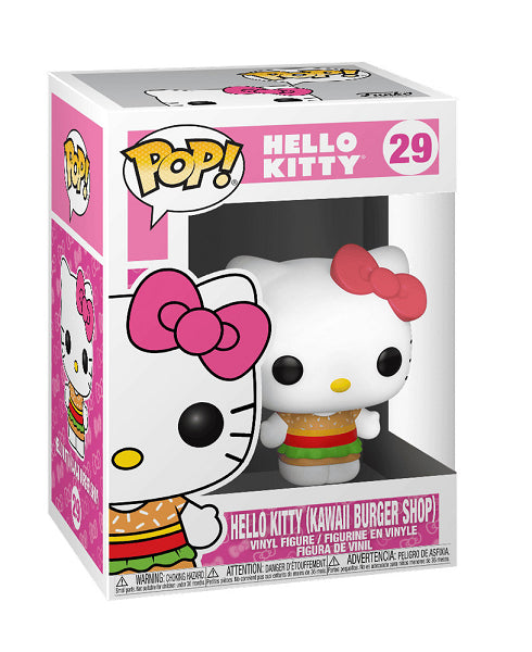 POP HELLO KITTY HELLO KITTY (KAWAII BURGER SHOP) 29 (usagé)