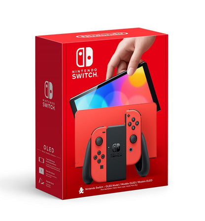 NINTENDO SWITCH OLED MARIO RED EDITION (WITH BOX)
