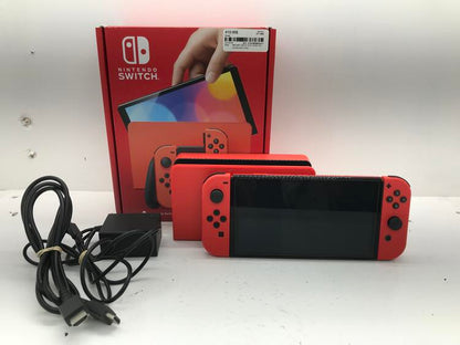 NINTENDO SWITCH OLED MARIO RED EDITION (WITH BOX)