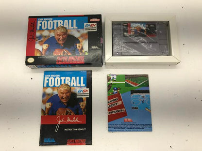 JOHN MADDEN FOOTBALL (COMPLETE IN BOX)