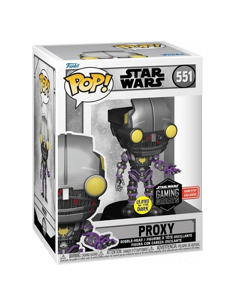 POP STAR WARS PROXY 551 (GLOWS IN THE DARK)