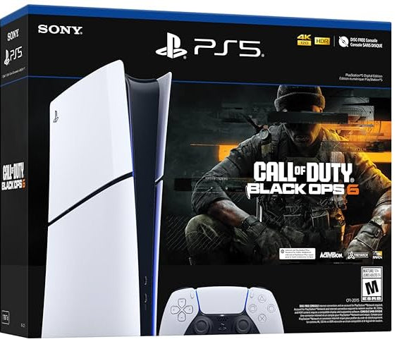 PLAYSTATION 5 SLIM DIGITAL CALL OF DUTY BLACK OPS 6 BUNDLE (usagé)