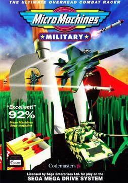 MEGA DRIVE MICRO MACHINES MILITARY (WITH BOX) (usagé)