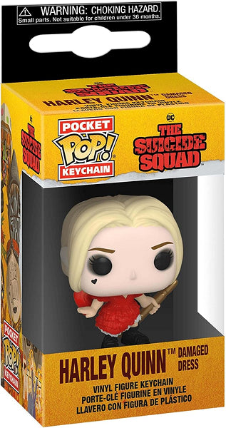 POP KEICHAIN SUICIDE SQUAD HARLEY QUINN DAMAGED DRESS (usagé)