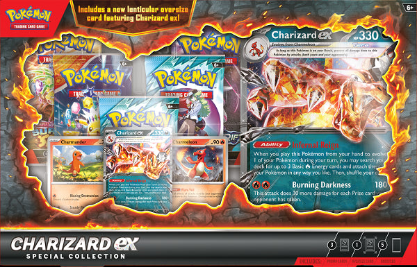 CHARIZARD EX SPECIAL COLLECTION (POKEMON) (usagé)