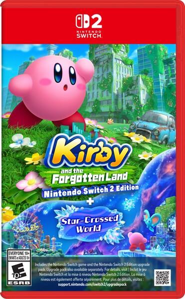 KIRBY THE FORGOTTEN LAND SWITCH 2 EDITION + STAR-CROSSED WORLD (usagé)