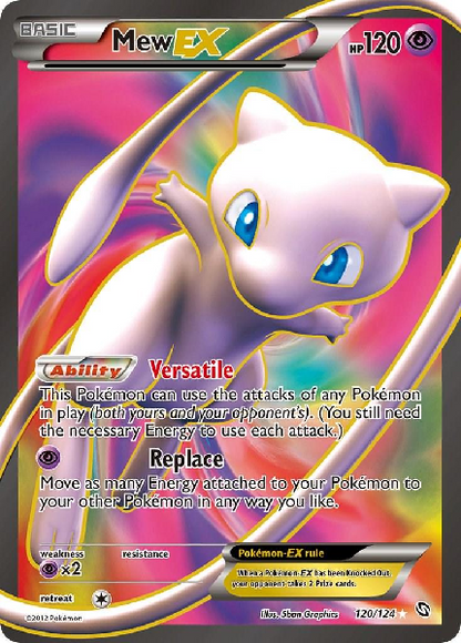 MEW EX 120/124 (POKEMON DRAGONS EXALTED)