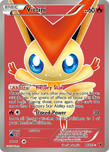 VICTINI 98/101 (POKEMON NOBLE VICTORIES) (usagé)