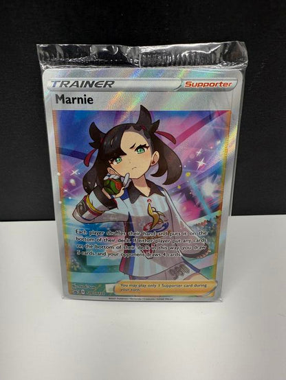 TRAINER MARNIE SWSH121 (POKEMON PROMO SWORD AND SHIELD) (usagé)