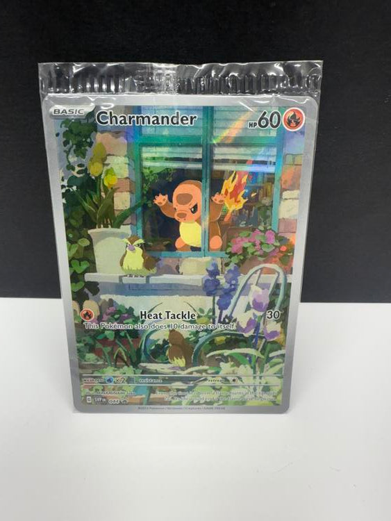 CHARMANDER 044 (POKEMON PROMO CARD BLACK STAR) SEALED (usagé)