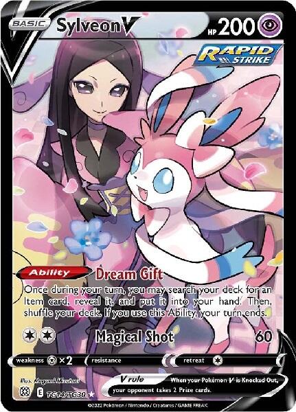 SYLVEON V TG14/TG30 (POKEMON BRILLIANT STARS)