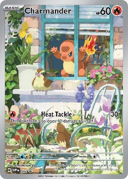 CHARMANDER 044 (POKEMON PROMO BLACK STAR)